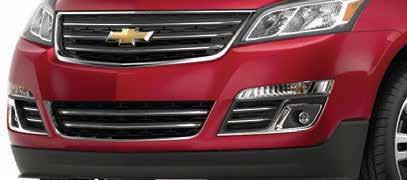 La nueva Chevrolet TRAVERSE presenta un diseño elegante y sofisticado que refleja el nuevo concepto de diseño Global de la marca.