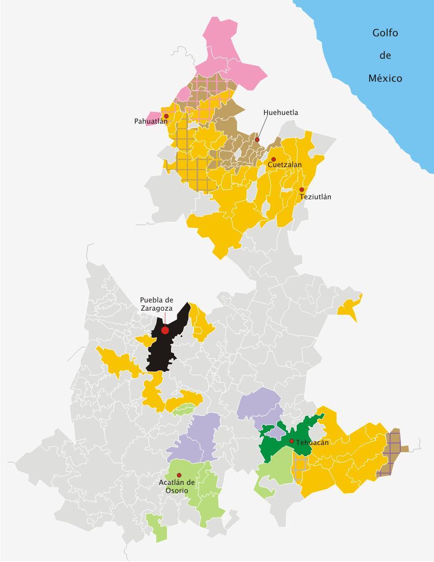 Existen municipios en los que se hablan más de dos lenguas diferentes.