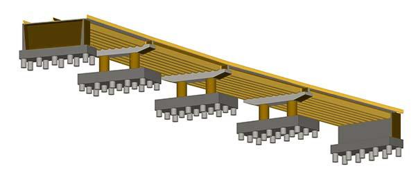 6. Diseño estructural de cimentaciones para puentes. (Criterio AASHTO LRFD y Caltrans).