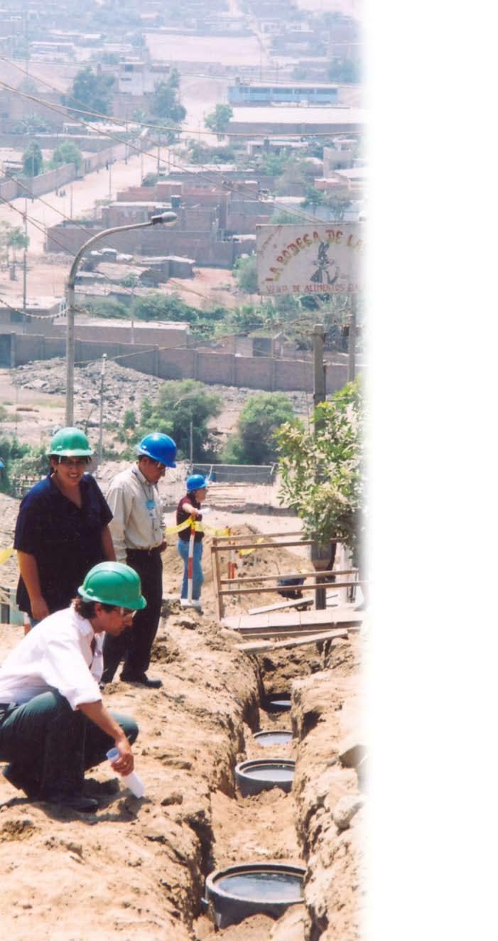 Resumen Ejecutivo Este documento es el resultado de un esfuerzo compartido entre el Servicio de Agua Potable y Alcantarillado de Lima (SEDAPAL), el Programa de Agua y Saneamiento del Banco Mundial,