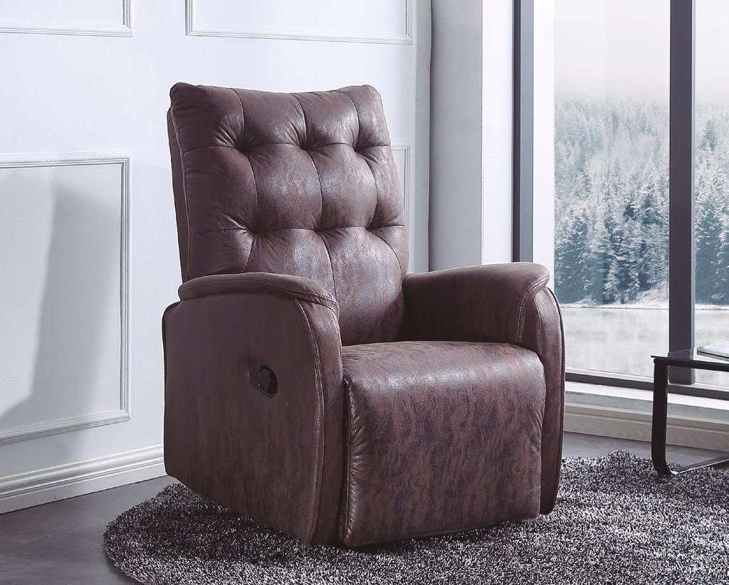 659 / Sillón relax maneta / Handle relax armchair / 70 x 80 x 93 cm.