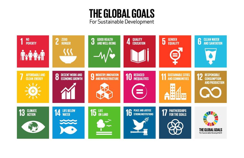 Los 17 Objetivos de Desarrollo Sostenible fueron ratificados en septiembre de 2015 Todos los miembros de Naciones Unidas proceden a su implementación Fue un proceso de múltiples partes interesadas,