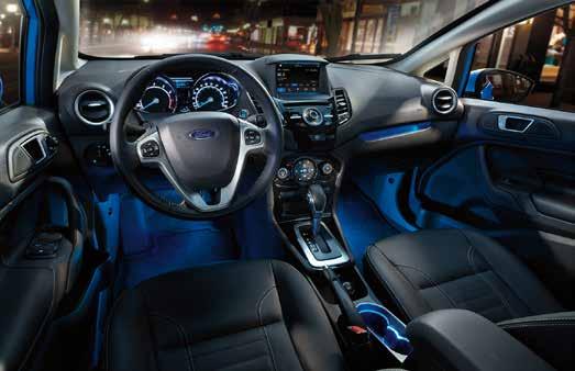 DISEÑO Y CONVENIENCIA Kinetic Design 2.0 El Ford Fiesta cuenta con el revolucionario estilo de diseño Ford Kinetic Design 2.