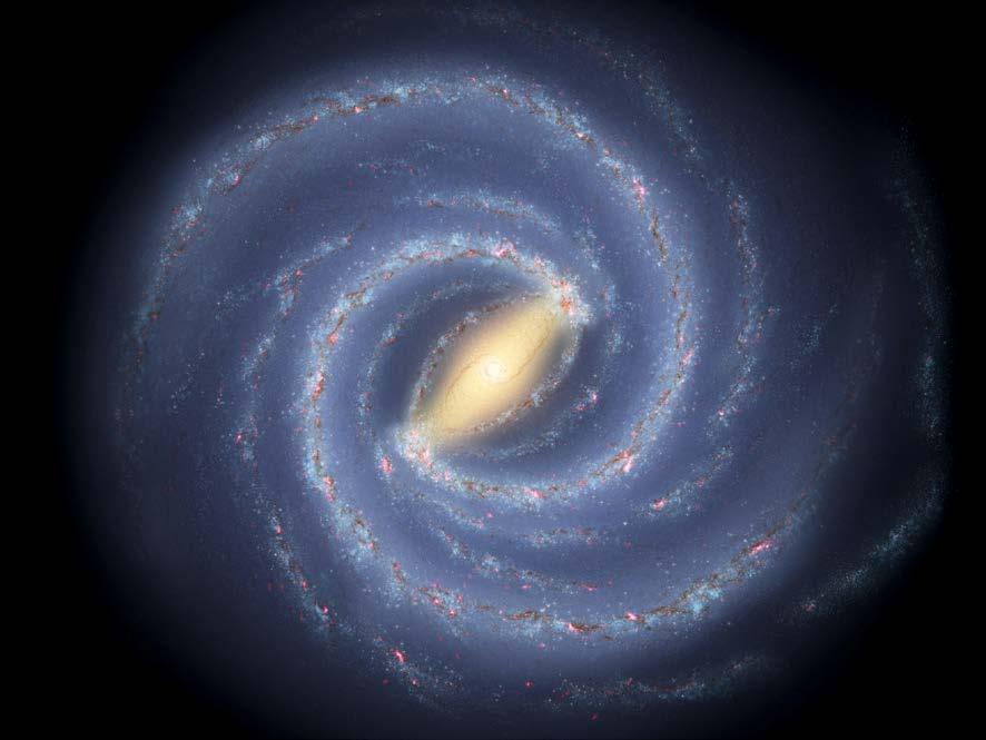 Qué es una galaxia? Figura 1: Una galaxia espiral típica: nuestra Vía Láctea (impresión artística).