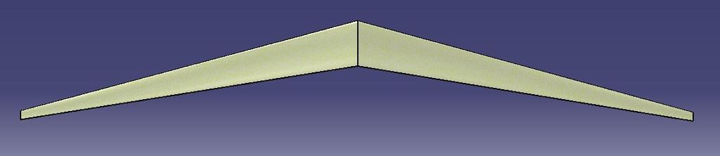 AERODINÁMICA : Configuración del ala Criterios diseño: Eficiencia Oswald máxima Restricción apertura láser Flecha