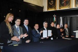 Creación del Canal Legislativo para la Asamblea Legislativa del Distrito Federal El Diputado Rubén Escamilla Salinas asistió a la firma del Convenio General de Coordinación entre la ALDF y el GDF