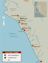 Ubicación geográfica de los Chimú La cultura Chimú se desarrolló en el mismo
