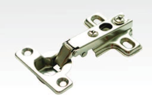 puerta de mm hasta 0 mm. Prof. de agujereado: 1,5 mm. Espesor máximo de perfil de aluminio: 1, mm. Material: brazo: acero niq.