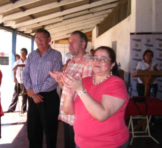 Inauguración del proyecto Construyendo oportunidades para la reducción de la pobreza, en el municipio de Ciudad Arce.