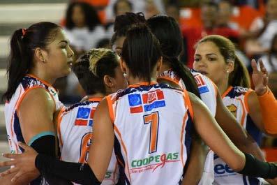 Torneo de Voleibol dedicado a la Primera Dama Dominicana Caribeñas se sientan a esperar Cristo Rey VC y las Guerreras por el pase a la final Las Caribeñas con marca de 8-1 conquistaron la serie