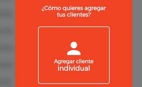 Diseñado y desarrollado en guatemala por @Ubiquolabs 7 Creación de un cliente Añadir contactos