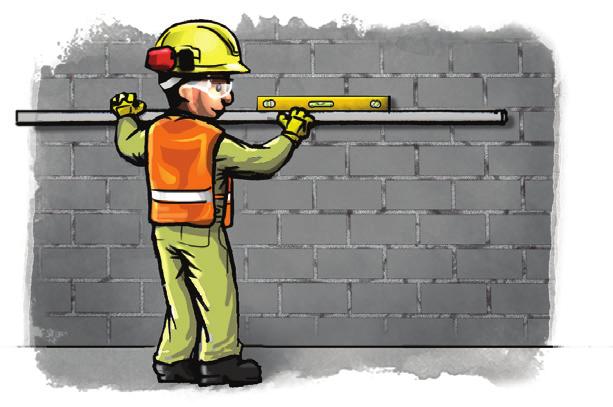 Preparación de mortero Pasos para preparar una pared Para evitar fisuras al momento de enlucir una pared siga l os siguientes pasos: 1.