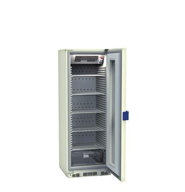 MEDICAL REFRIGERATION P GAMA Datos técnicos Características generales P55 P130 P290 P380 PF260 Refrigerador y congelador combinado Volumen bruto / neto (l) 52 / 45 121 / 106 297 / 269 362 / 329 R I