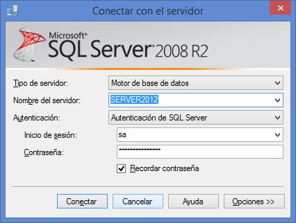 SQL Server Management Studio, de SQL Server.