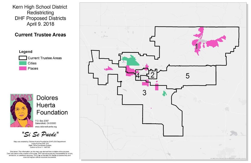 Map KHSD District Boundary +