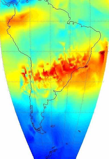 Estudios ionosféricos Desde julio de 2005, La Universidad Nacional de La Plata (Argentina) calcula mapas ionosfericos regionales como un CAE de SIRGAS.