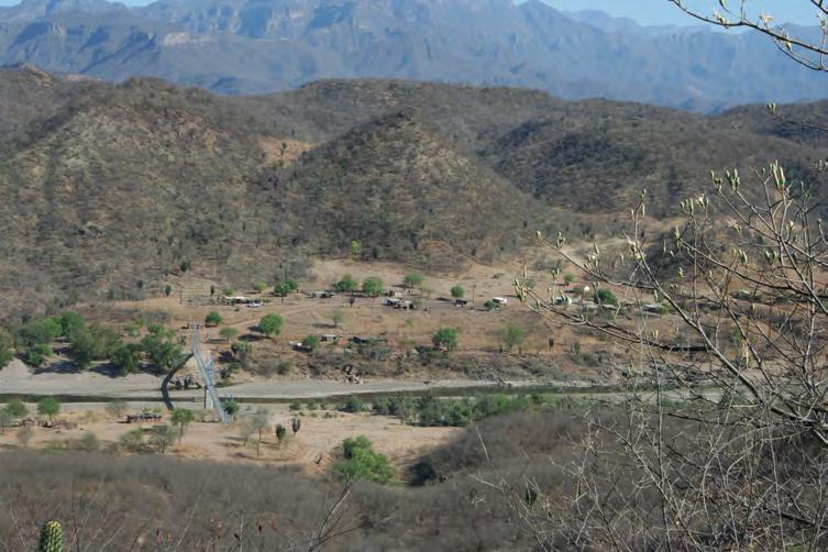 Territorio Guarijío: Cuenca alta del Río Mayo Poca población, pero que vive en su territorio. Alta marginación.