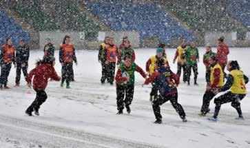 nieve impidió jugar ante Escocia LIGA