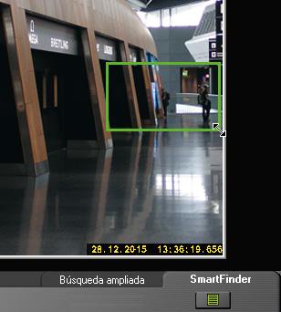 SmartFinder Buscar imágenes con movimiento en áreas de imagen definidas Defina un intervalo de tiempo (A).