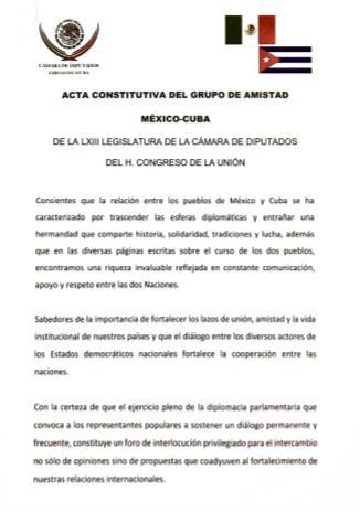 ACTA DE INSTALACIÓN