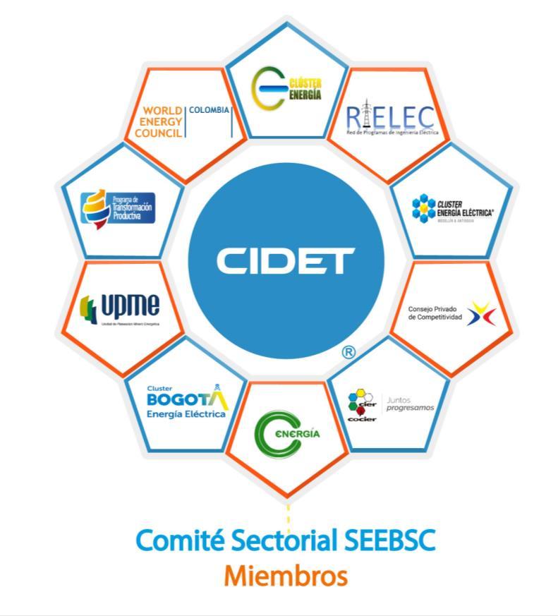 Comité Sectorial SEEBSC Propuesta de reorganización de los espacios donde confluían los actores que con sus ideas, aportaban a la construcción de un sector eléctrico competitivo y alcance