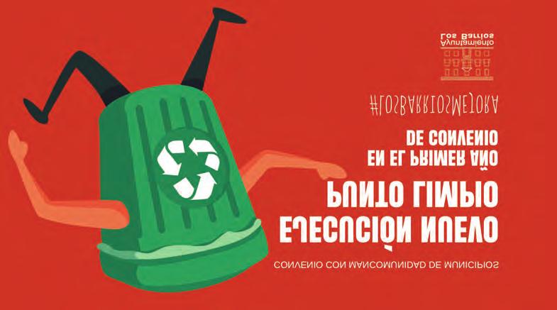 Convenio 2018 de gestión agua, alcantarillado y residuos entre Ayuntamiento y Mancomunidad Nuevo Punto Limpio para el casco urbano Campaña de