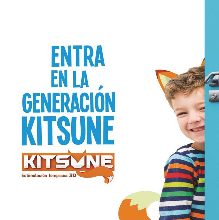 KITSUNE Kitsune es un programa de estimulación temprana diseñado específicamente para niños de educación infantil.