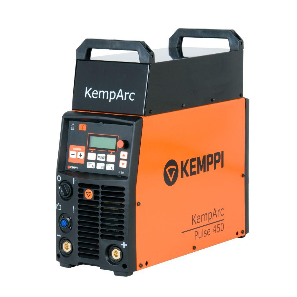 ALTERNATIVA - EQUIPOS Y SOFTWARE KempArc Pulse 450 Power source La KempArc Pulse 450 es una fuente de potencia de CC/VC diseñada para un uso profesional exigente.