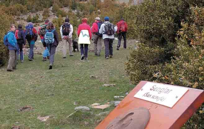 Desnivell: 330 m. Camí del Portús. 3,2 km. Desnivell: 329 m. Camí del cap de la Faiada. 3,6 km. Desnivell: 554 m. Rutes i excursions per la Vall de Boí. De 0,95 a 8 km.