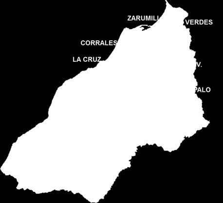 correspondientes a los distritos: Tumbes (14), Zarumilla (00), Canoas de Punta Sal (00), Aguas Verdes (00), Zorritos (00), Matapalo (00), Pampas de