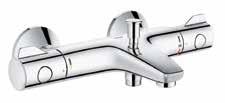 regulación automática de agua para la bañera y duchas, marca GROHE modelo Grohtherm 800.