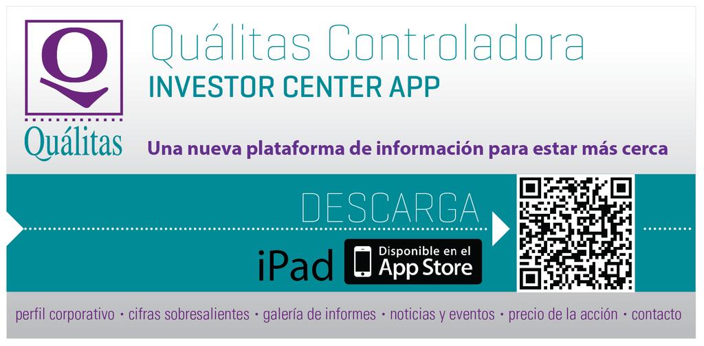 QC Investor Center App Te invitamos a