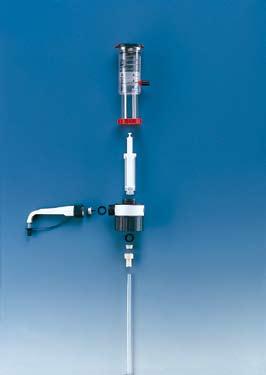 Unidad de dosificación reemplazable En caso de desgaste del émbolo que desplaza el líquido en contacto directo con él, se puede reemplazar la unidad de dosificación de manera sencilla y económica.