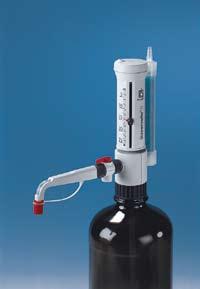 Dosificación en serie La dosificación de largas series es más fácil si se utiliza el tubo de dosificación flexible (optativo) con pieza