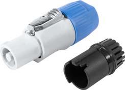 - Power connector IN waterproof Color Present. Unid.