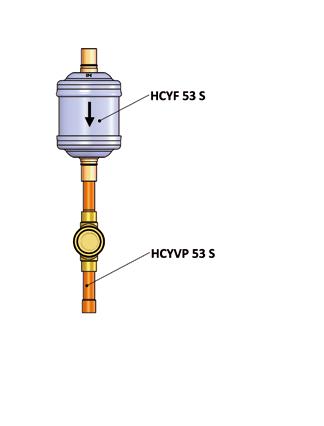 48.2 Refrigeration & limate omponents Solutions Visores de paso de aceite n Aviso HYVP TY-ES 48.