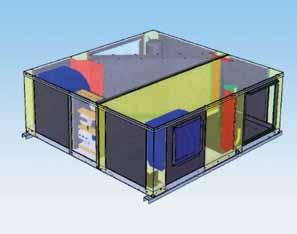 Unidades de climatización, compactas y remotas, diseñadas para su instalación en falsos techos o bien para trabajar a la intemperie.