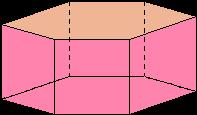 PRISMAS: Un prisma es un poliedro limitado por dos caras iguales y paralelas
