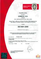 La calidad y seguridad de nuestros productos y empresa, está asegurada mediante el cumplimiento de las normas certificadas y auditadas por Bureau Veritas: ISO-9001 : 2008 ISO 14001 : 2004 OHSAS 18001