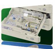 Capacidad adicional de 100 hojas en la bandeja de salida superior Se instala en combinación con el Finalizador Interno B1 Opciones de Conectividad Kit de Impresión PCL AF1 Kit de Impresión PS AF1 Kit
