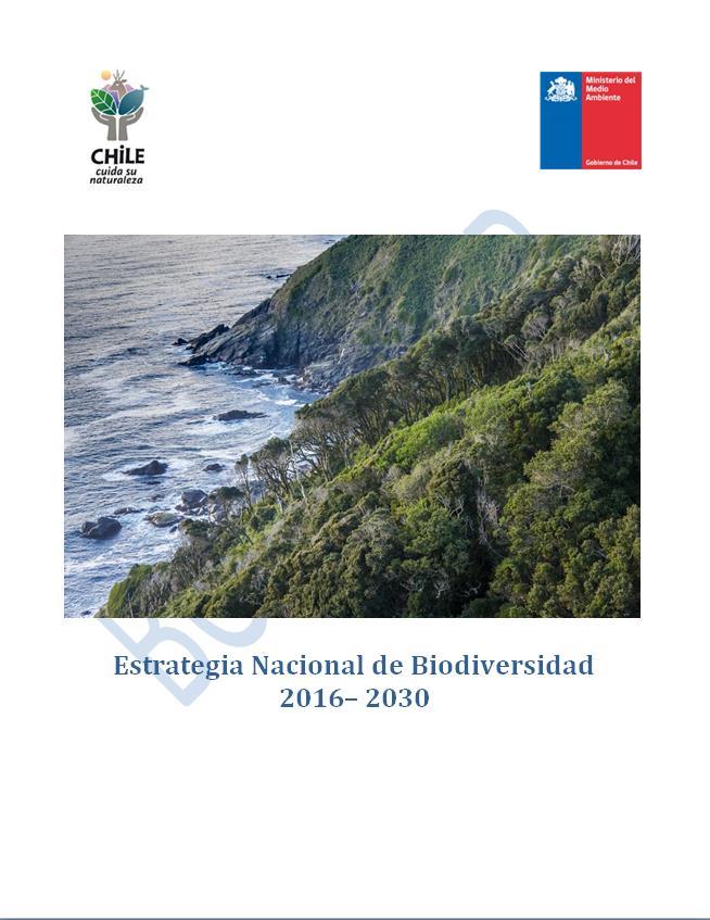 Lineamientos en la política pública - Estrategia Nacional de Biodiversidad y su Plan de Acción para la conservación de especies nativas: Meta 3.