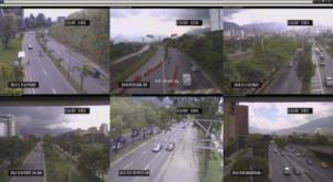 Circuito Cerrado de Televisión - CCTV 80 cámaras sobre las principales vías
