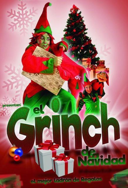 Títeres en Navidad Astuto, rápido, solitario y divertido, así es El Grinch, el mejor ladrón de regalos.
