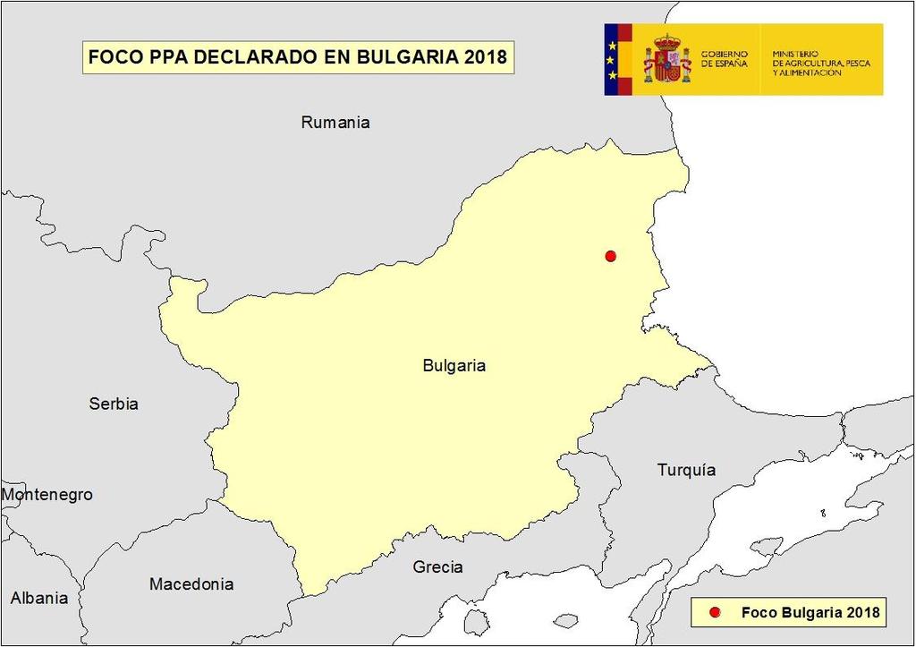 Mapa foco Bulgaria 31 agosto 2018 2.9.