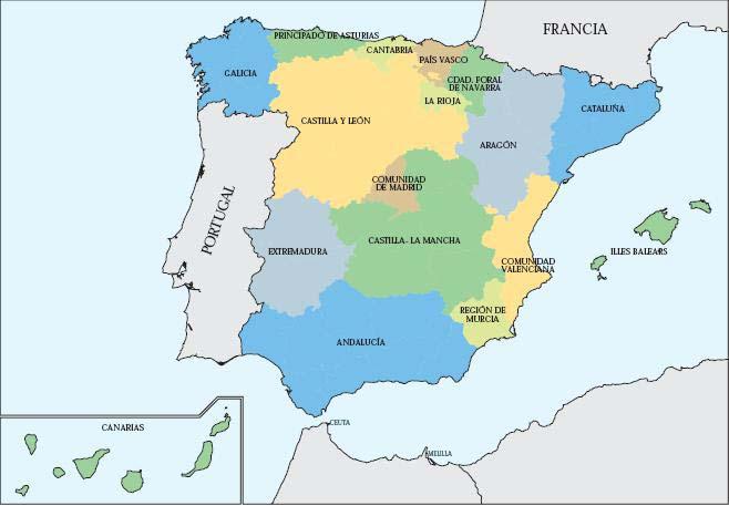 Variedad de fuentes cartográficas oficiales 1) Admin. General del Estado Gobierno e España 2) Admin.