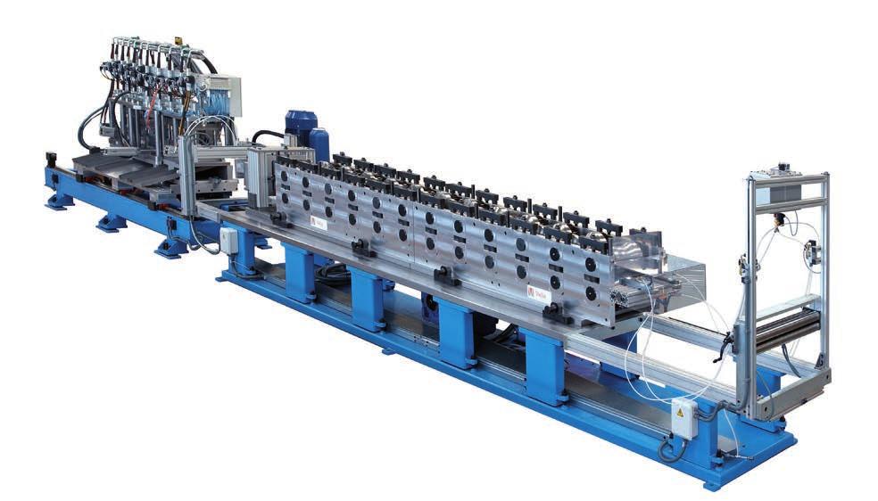 are combined to achieve full automation of machine action s and maximum optimized use of the raw material.
