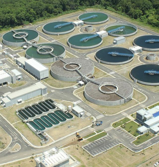 PTAR (Plantas de Tratamiento de Aguas Residuales) Son sistemas de ingeniería con instalaciones donde a las aguas residuales se les separan los sólidos y se les retiran los contaminantes, para hacer