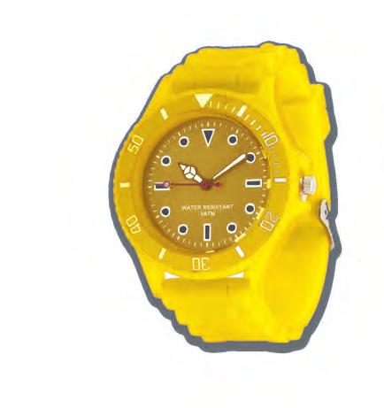 RELOJES RELOJ DE PULSO EN SILICONA FION RE-169 Reloj plástico con correas en
