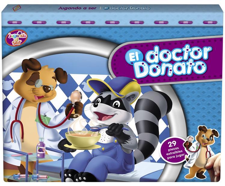 El Doctor Donato Bienvenida al mundo del doctor Donato y Mía. Ellos son un grupo alegre de amigos a los que les gusta jugar a ser adultos! Mateo no se siente bien.
