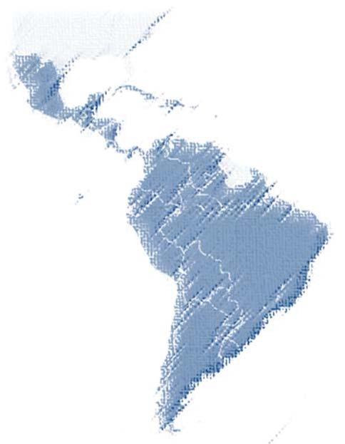 1.3. Latino América y el Caribe 28 millones de personas 4%